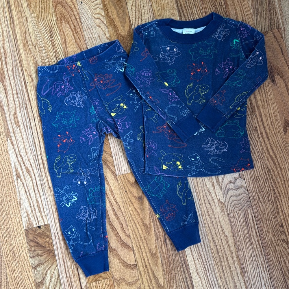 Hanna Andersson Pokémon PJs - 3T